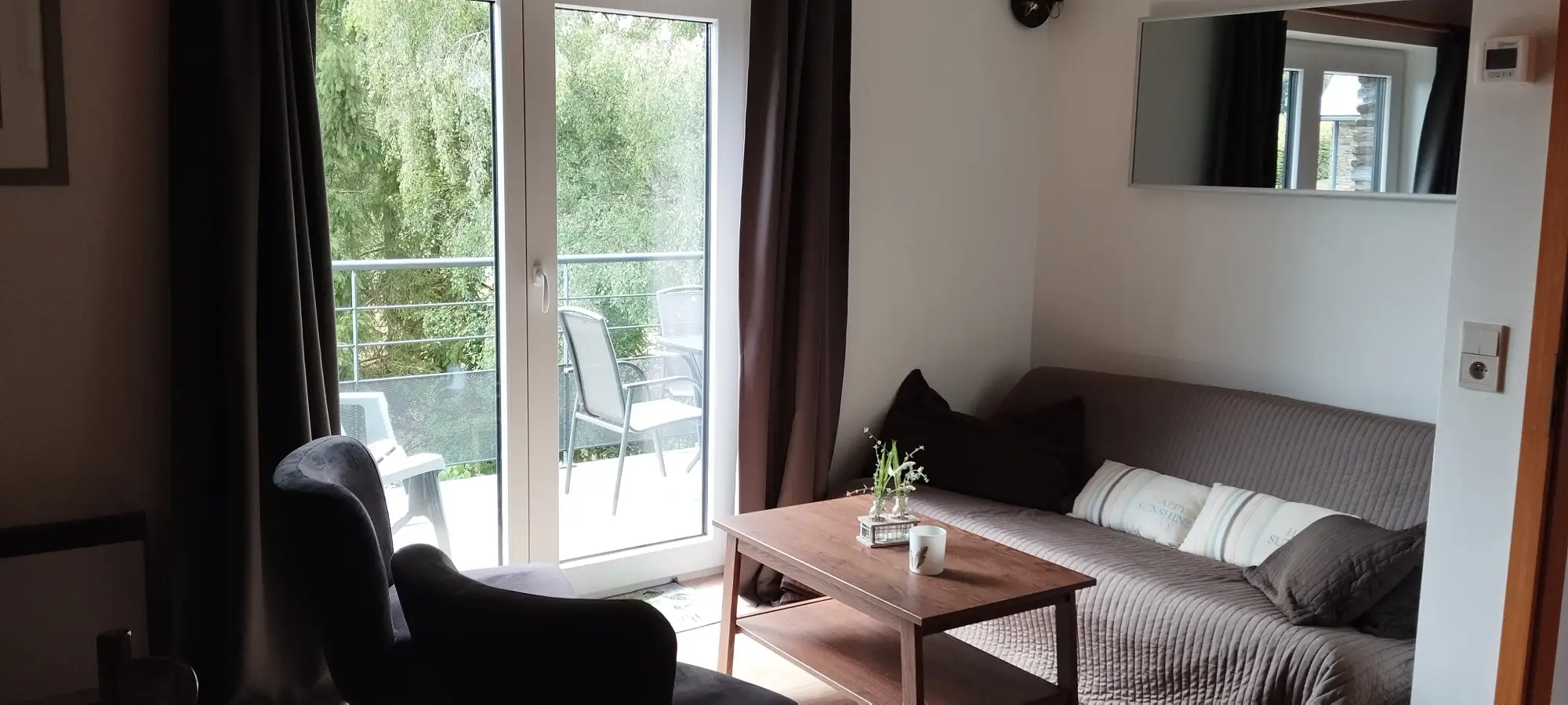 Holiday home for 2 people in Malmedy L’Horizon  Appartement Etage 1